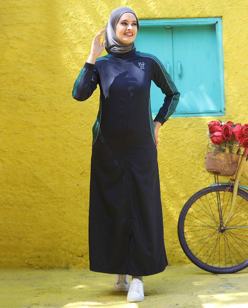 Blue Crest Active Jilbab