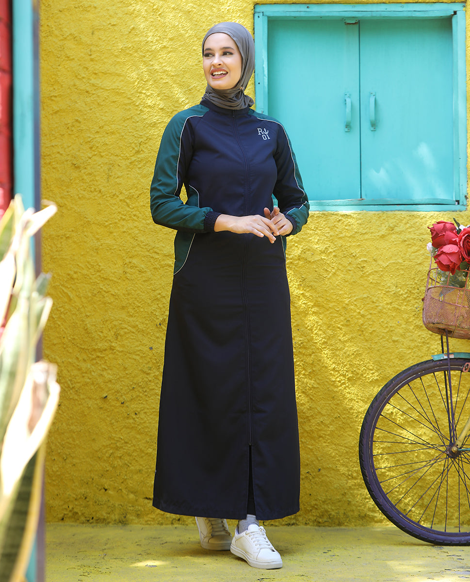 Blue Crest Active Jilbab
