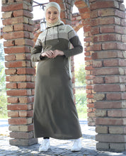 Misty Mud Detachable Hood Jilbab