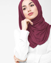 Rumba jersey hijab, breathable hijab, stretchable scarf, Islamic scarf
