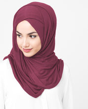Rumba Red Viscose Jersey Scarf