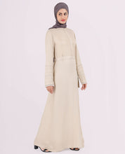 Sepia Hue Belted Jilbab