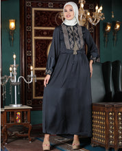 Grey Mirage Luxury Embroidered Abaya