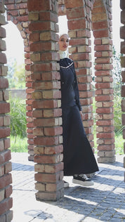Urban Shadow Detachable Hood Jilbab