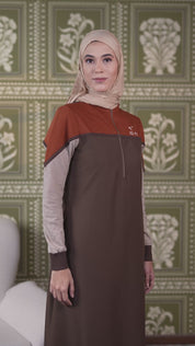 Coffee Love Urban Contrast Abaya