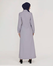 Lavish Lilac Pleated Abaya