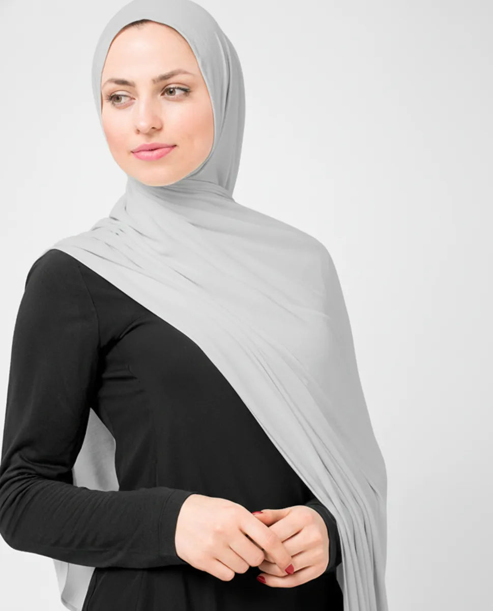 Silver Birch Viscose Jersey Scarf