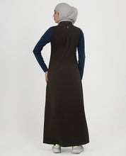 Ripe Olive Shirt Collar Jilbab