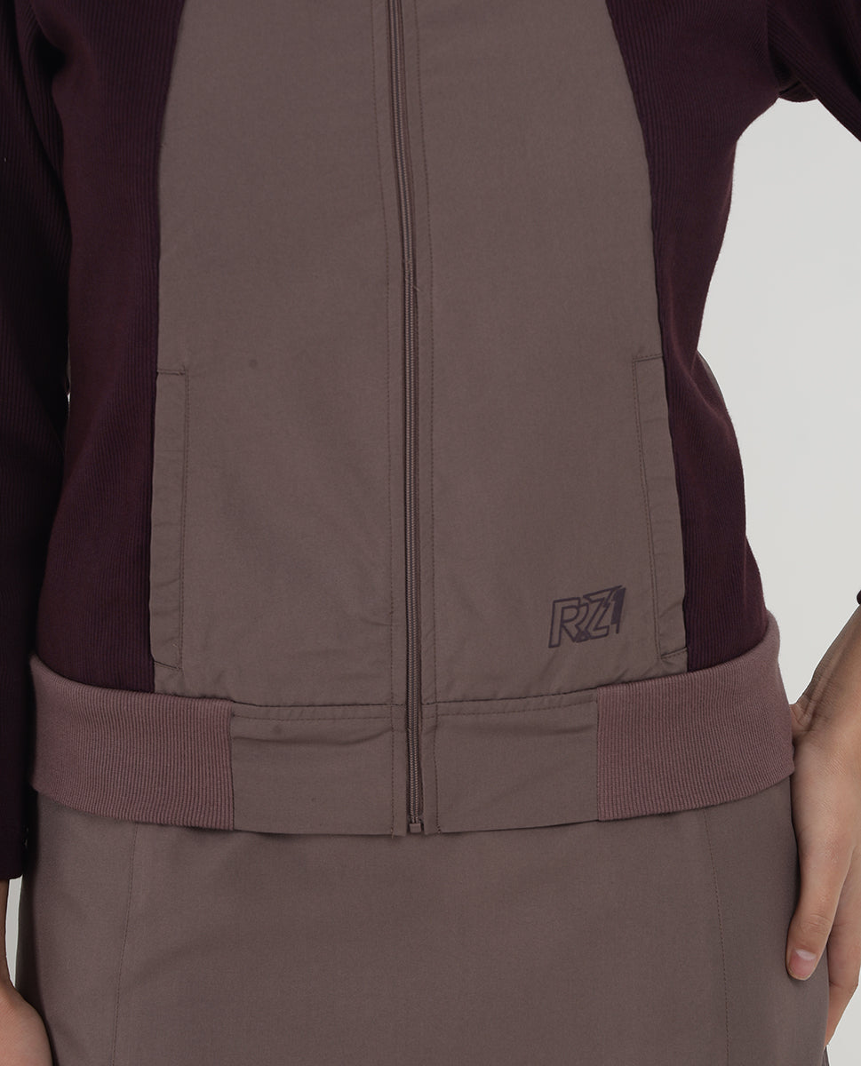 Serene Mauve Signature Jilbab