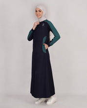 Blue Crest Active Jilbab