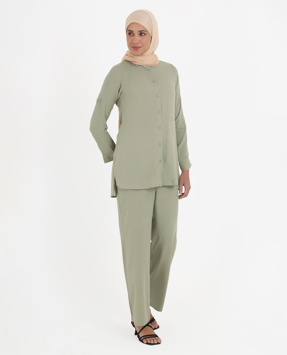 Sage Green Comfort Co-Ord Set