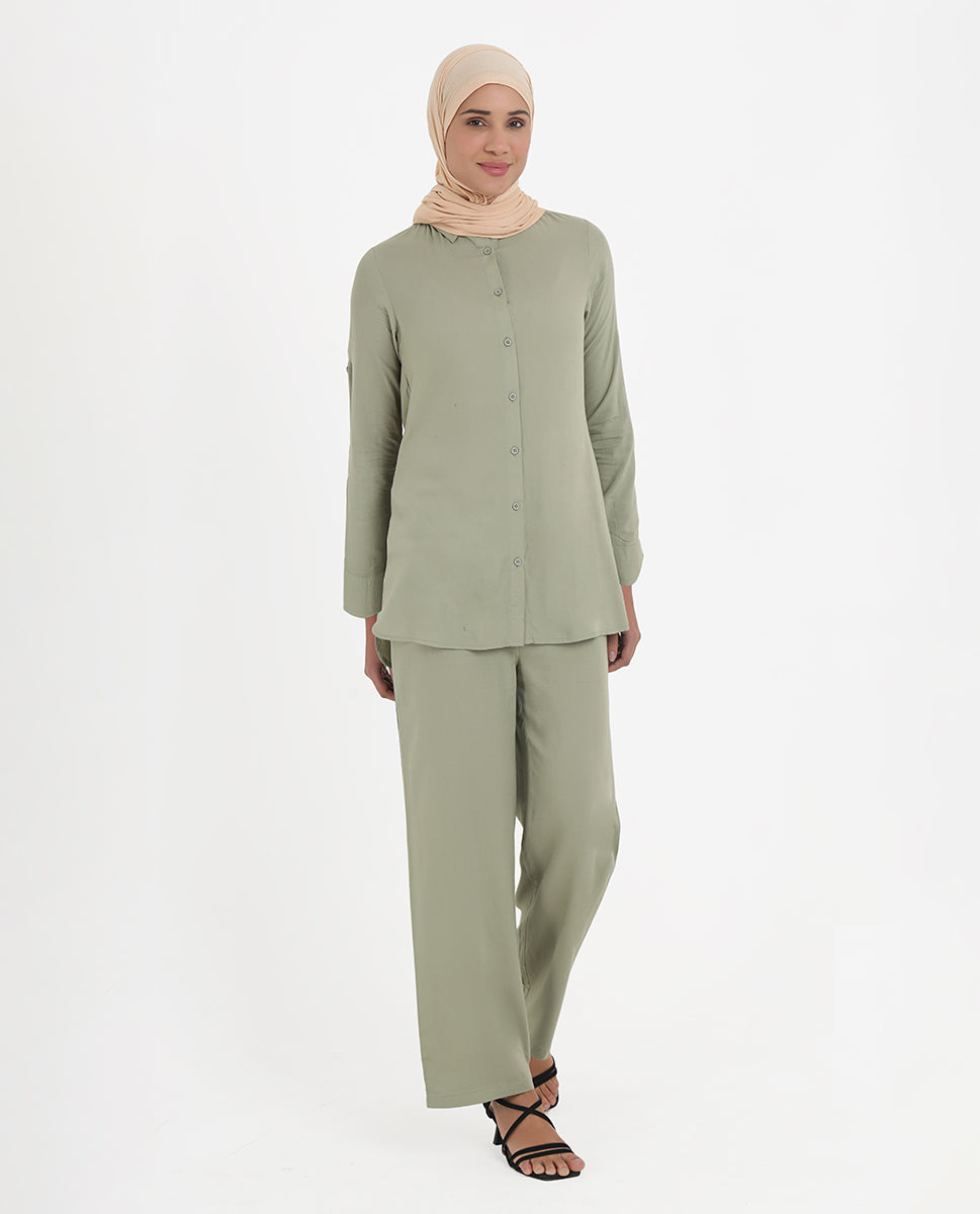 Sage Green Comfort Co-Ord Set