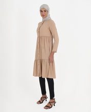Earthy Rayon Ladder Lace Top