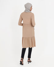 Earthy Rayon Ladder Lace Top