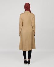 Golden Sand Embroidered Cuff Top