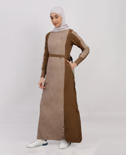 Mod Elegance Camel Brown Jilbab