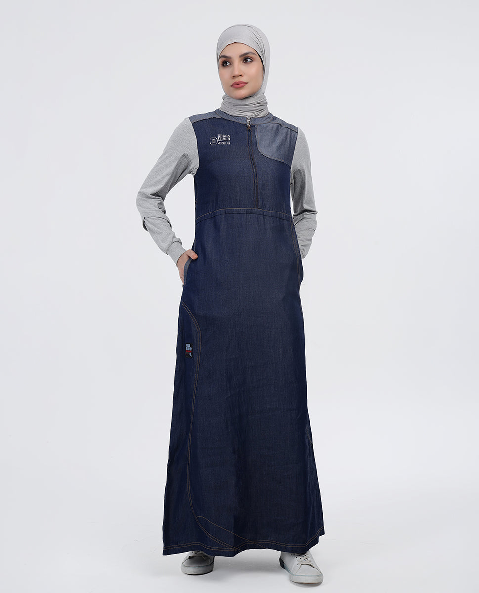Metroflex Fine Denim Jilbab