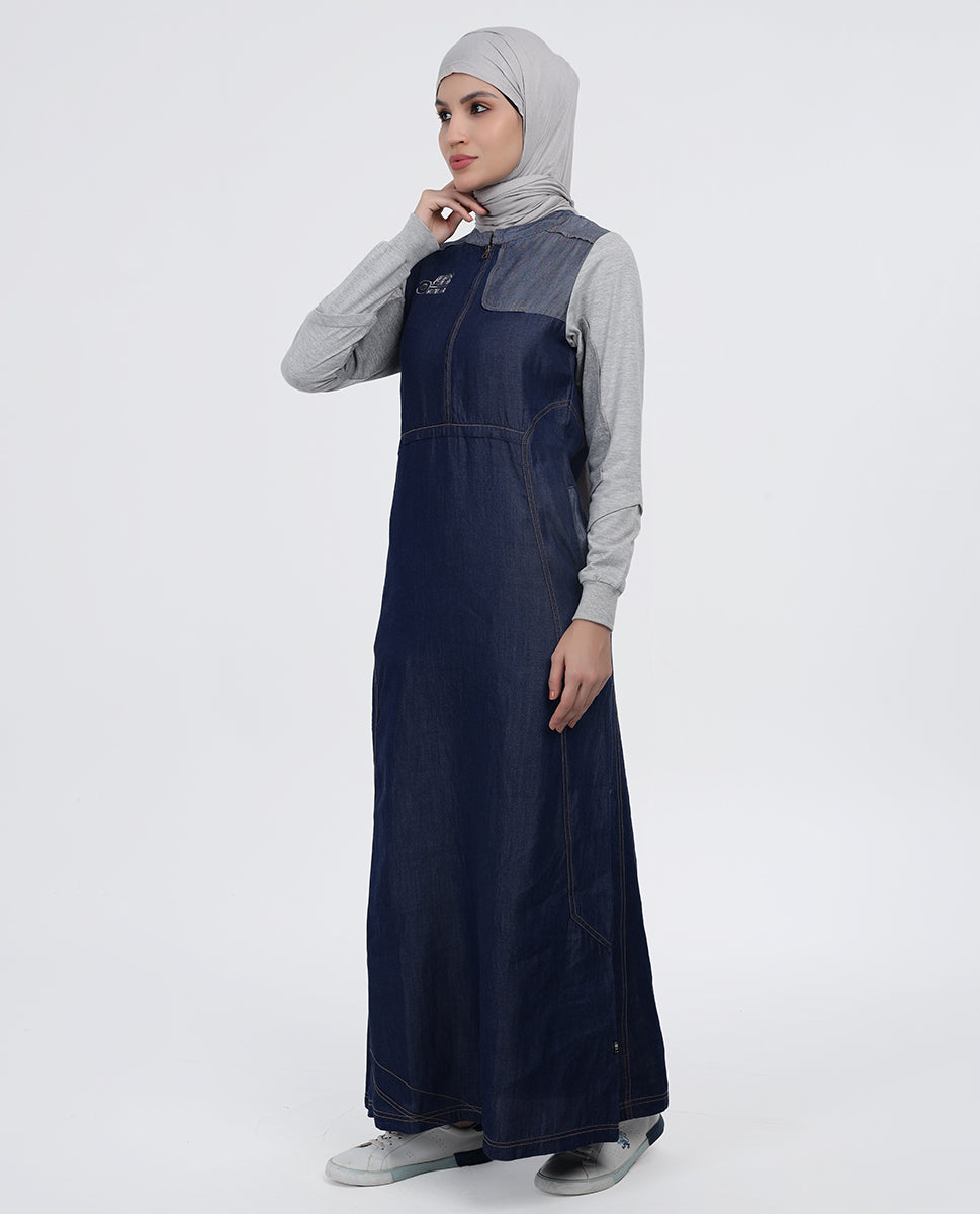 Metroflex Fine Denim Jilbab