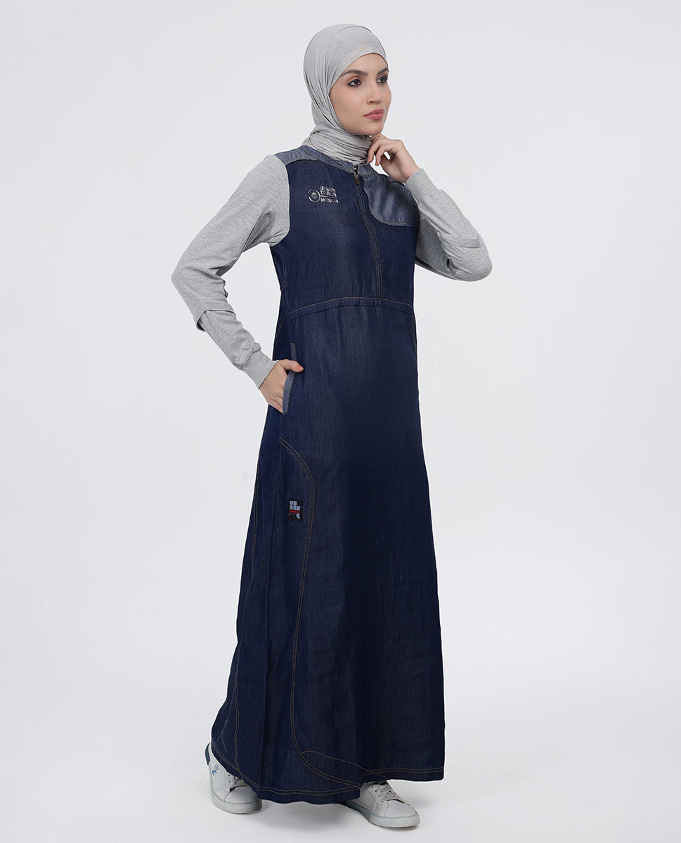 Metroflex Fine Denim Jilbab