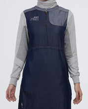 Metroflex Fine Denim Jilbab
