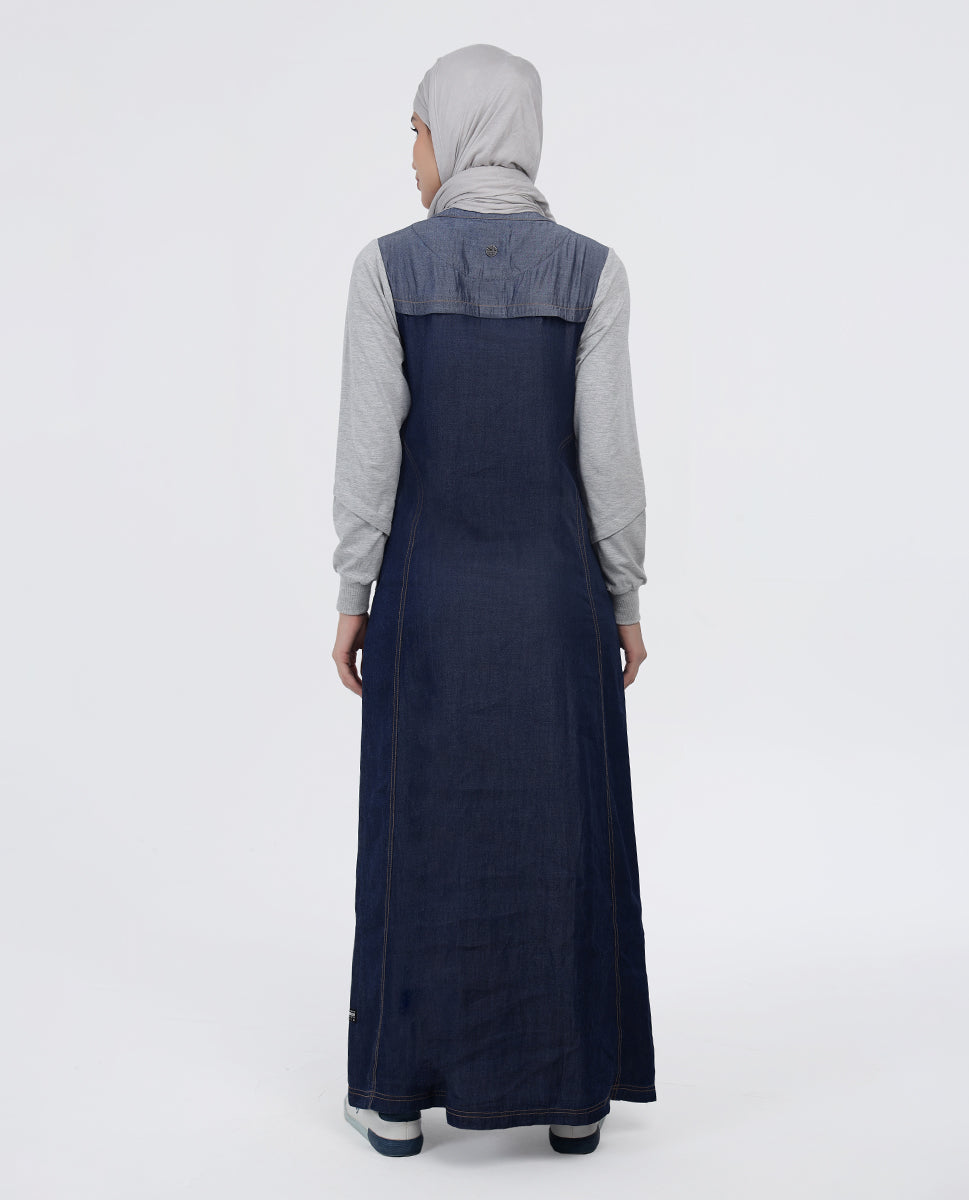Metroflex Fine Denim Jilbab
