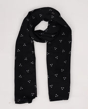 Midnight Beauty Polka Dot Polygeorgette Hijab