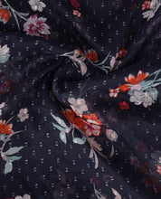 Midnight Hue Floral Polygeorgette Hijab