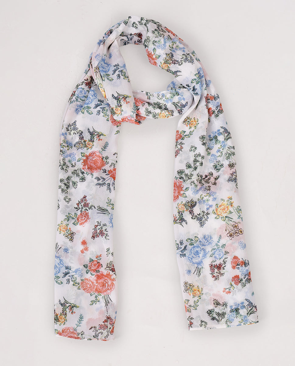 Floral Bliss Polygeorgette Hijab