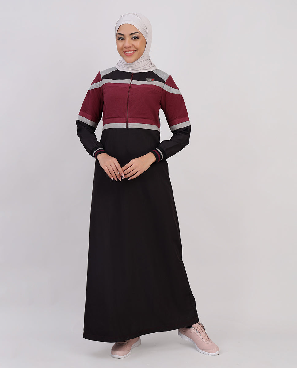 Black Edge Urban Fashionista Jilbab