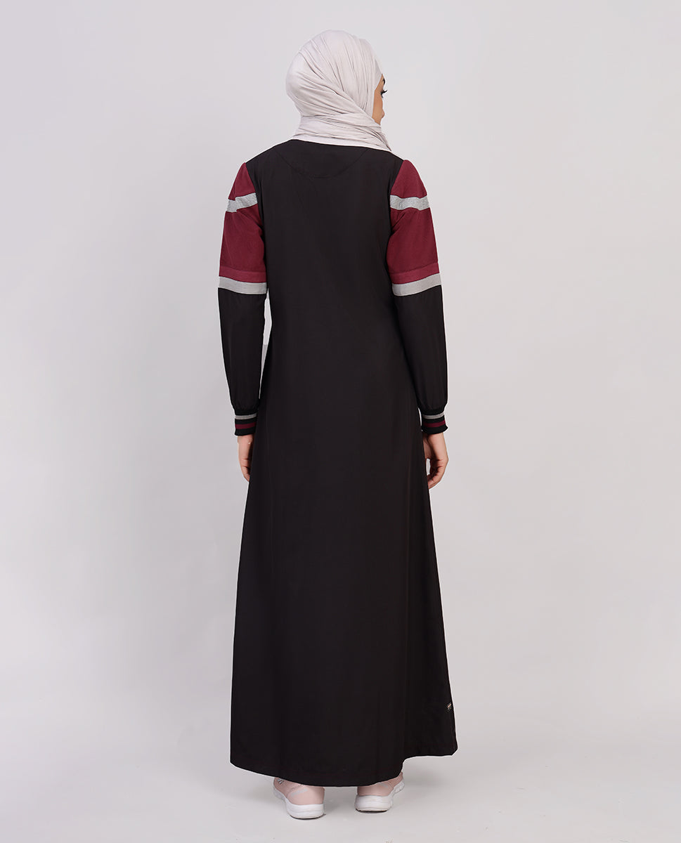 Black Edge Urban Fashionista Jilbab