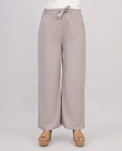 Grey Belted Relaxed Bottom Trouser