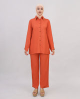 Golden Touch Coral Co-Ord Set