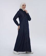 Metroflex Denim Winter Jilbab