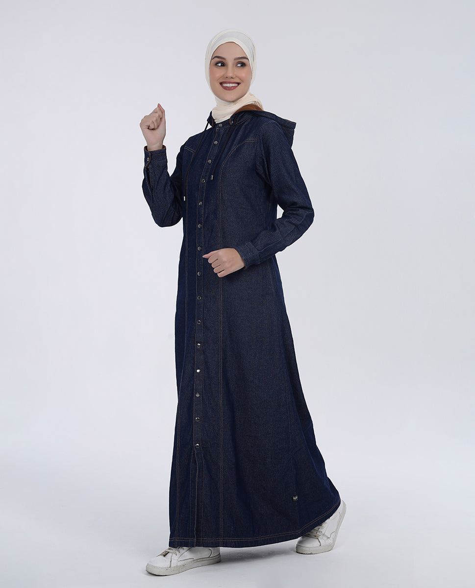 Metroflex Denim Winter Jilbab
