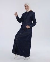 Metroflex Denim Winter Jilbab