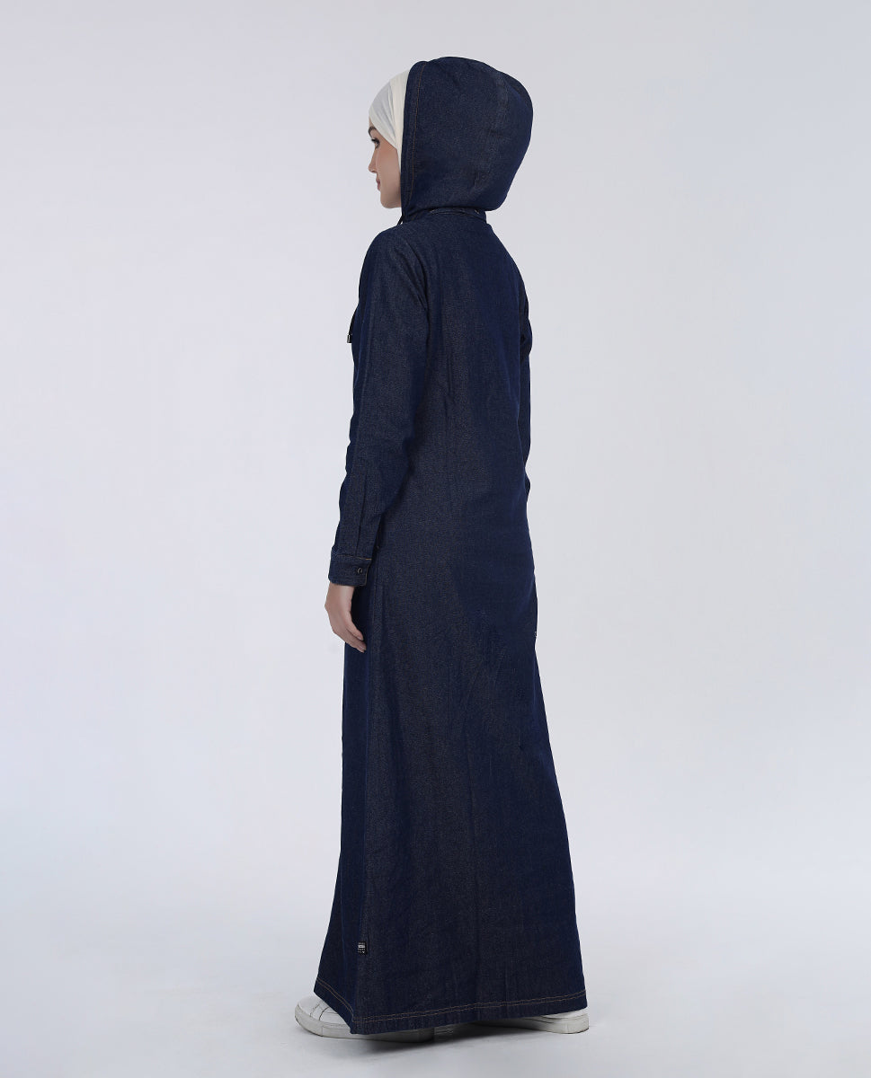 Metroflex Denim Winter Jilbab