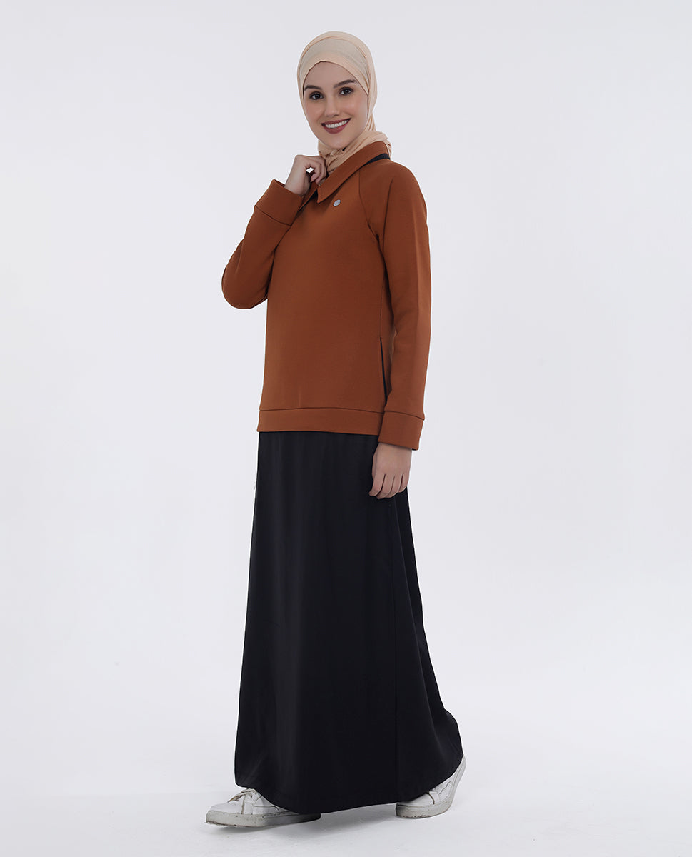 Urban Grace Shirt Collar Winter Jilbab
