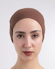 Modest Wrap - Soft Hijab Cap_Brown