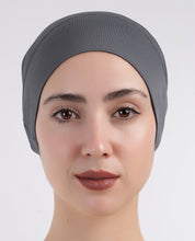 Modest Wrap - Soft Hijab Cap_Grey