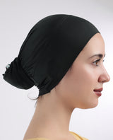 Modest Wrap - Soft Hijab Cap_Green