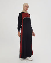 Modest Edge Contrast Jilbab