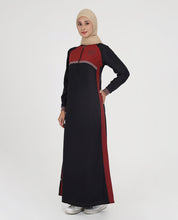 Modest Edge Contrast Jilbab