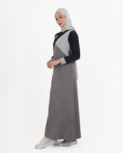 Shadow & Mist Color Block Jilbab