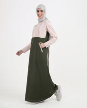 Olive And Blush Urban Jilbab