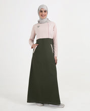 Olive And Blush Urban Jilbab