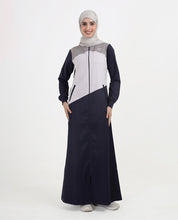 City Comfort Navy Contrast Jilbab