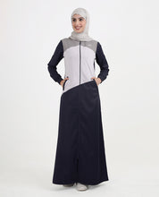 City Comfort Navy Contrast Jilbab