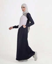 City Comfort Navy Contrast Jilbab