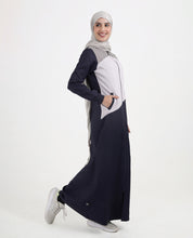 City Comfort Navy Contrast Jilbab