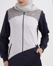 City Comfort Navy Contrast Jilbab